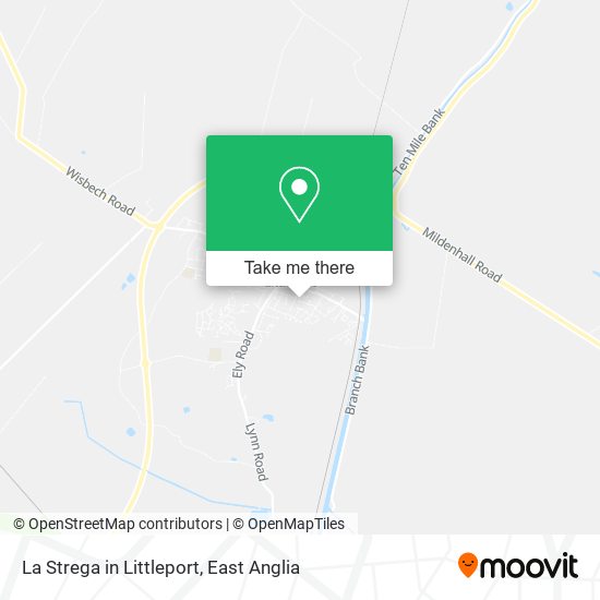 La Strega in Littleport map