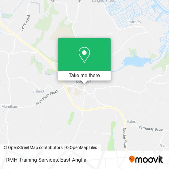 RMH Training Services map