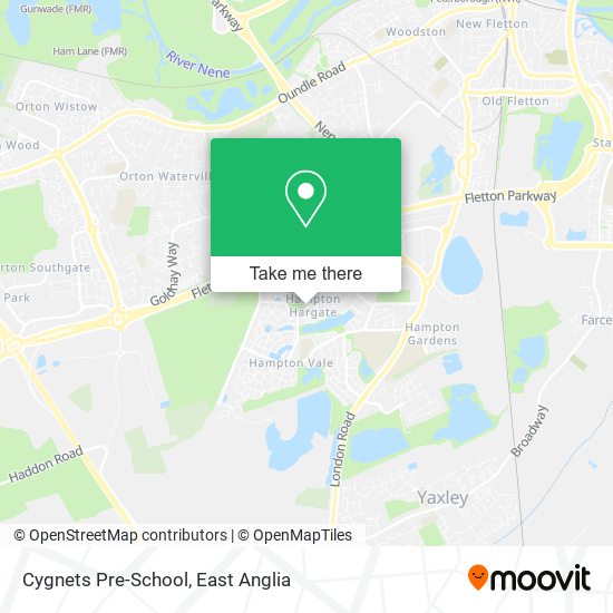 Cygnets Pre-School map