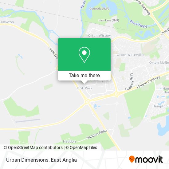 Urban Dimensions map