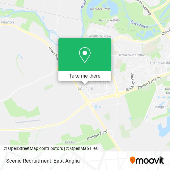 Scenic Recruitment map