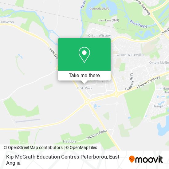 Kip McGrath Education Centres Peterborou map