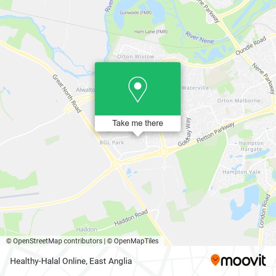 Healthy-Halal Online map