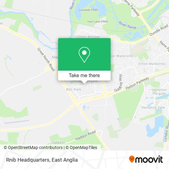 Rnib Headquarters map