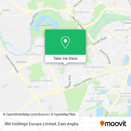 RM Holdings Europe Limited map