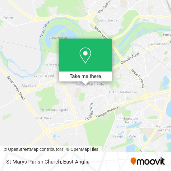 St Marys Parish Church map