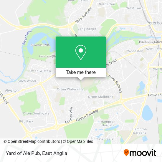 Yard of Ale Pub map