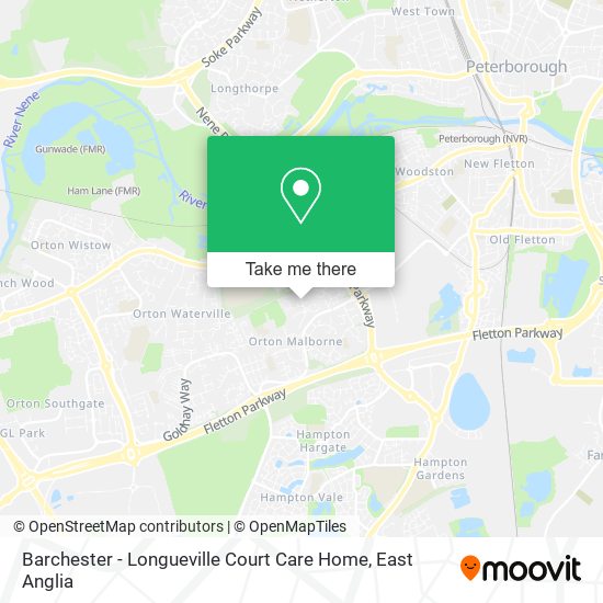 Barchester - Longueville Court Care Home map