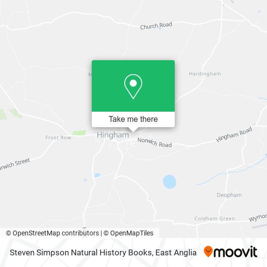 Steven Simpson Natural History Books map