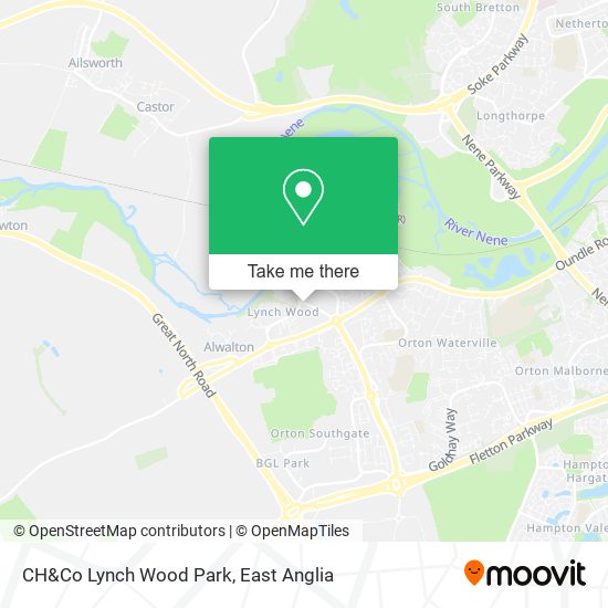 CH&Co Lynch Wood Park map