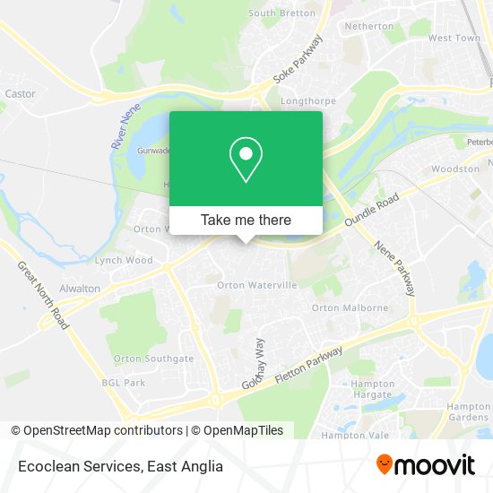 Ecoclean Services map