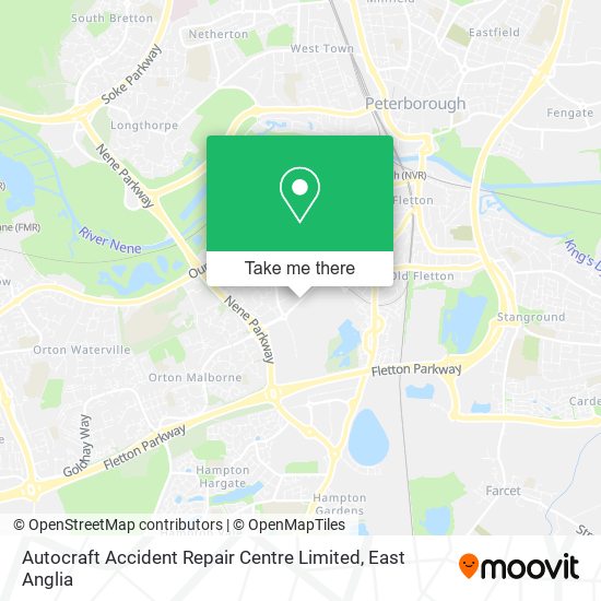 Autocraft Accident Repair Centre Limited map