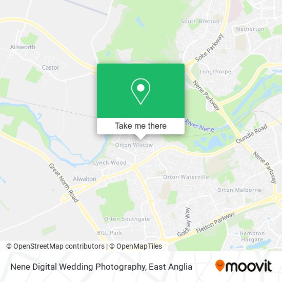 Nene Digital Wedding Photography map