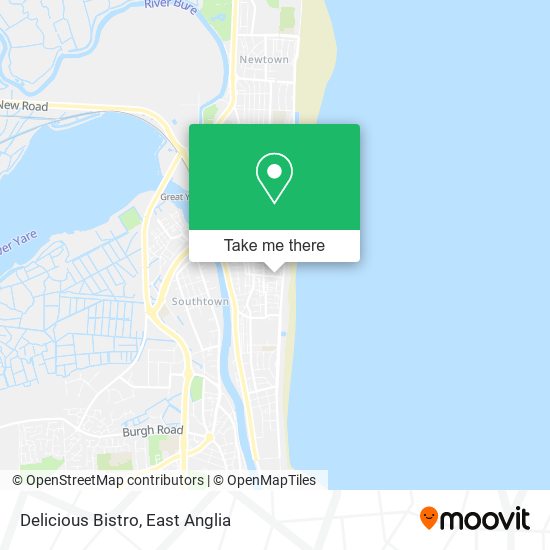 Delicious Bistro map