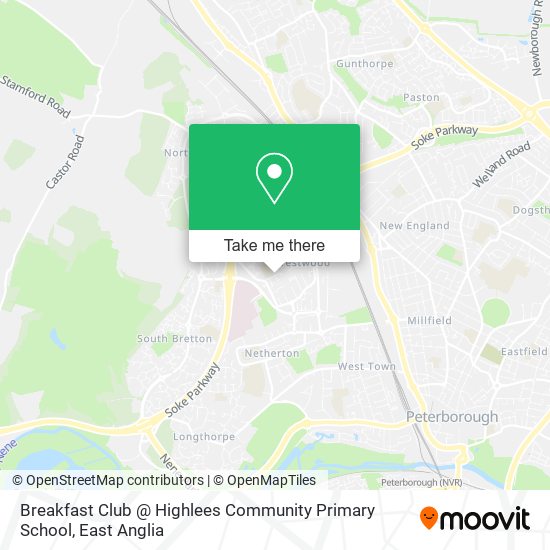Breakfast Club @ Highlees Community Primary School map