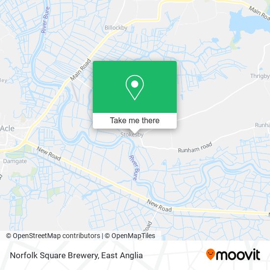 Norfolk Square Brewery map
