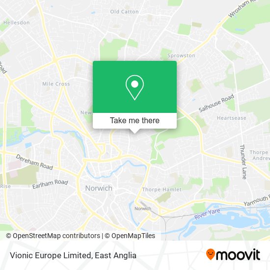 Vionic Europe Limited map