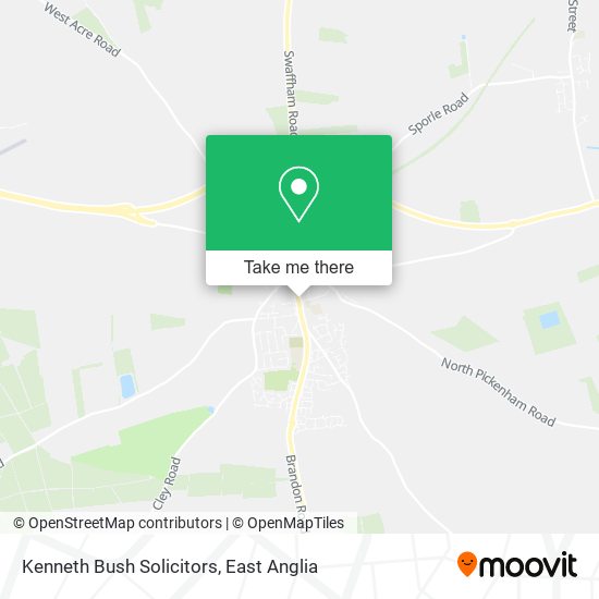 Kenneth Bush Solicitors map