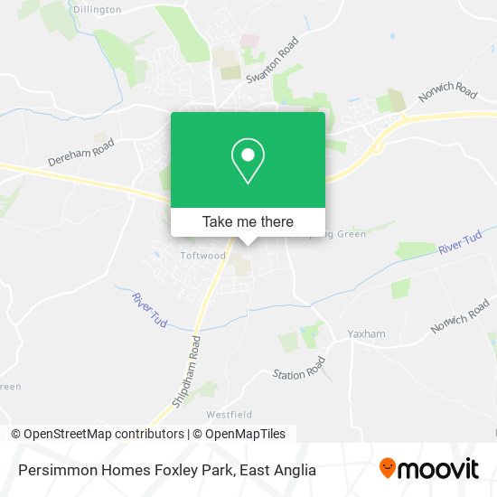 Persimmon Homes Foxley Park map