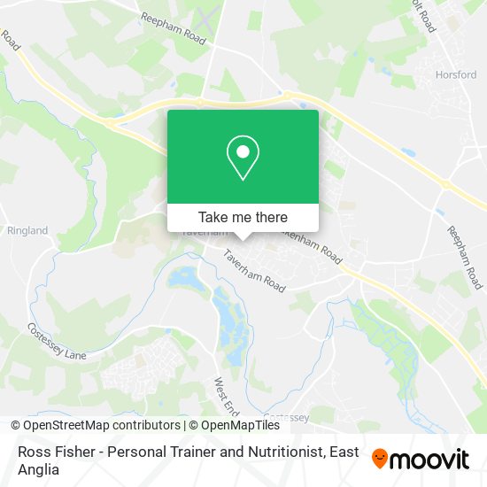 Ross Fisher - Personal Trainer and Nutritionist map