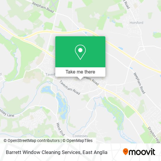 Barrett Window Cleaning Services map