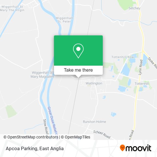 Apcoa Parking map