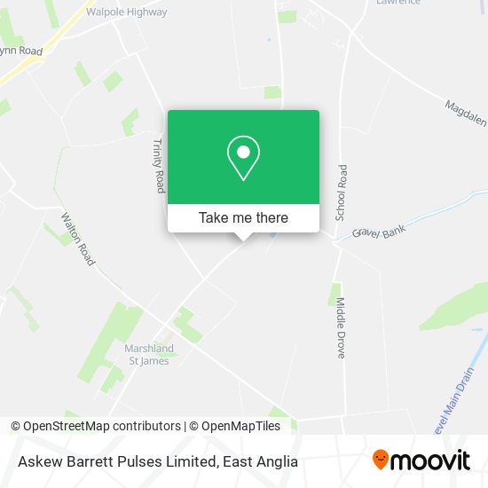Askew Barrett Pulses Limited map