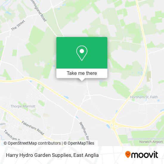 Harry Hydro Garden Supplies map