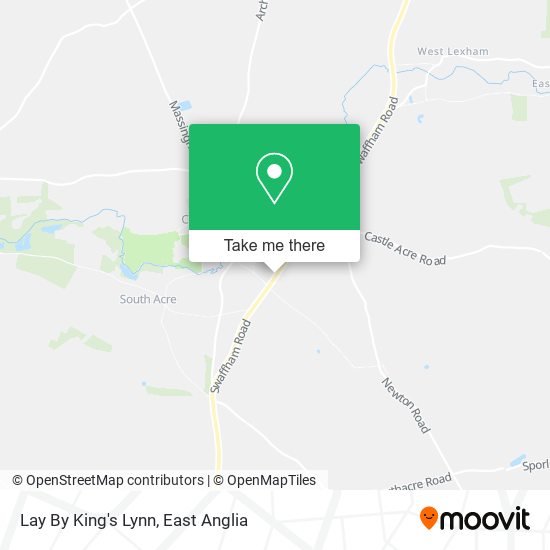 Lay By King's Lynn map