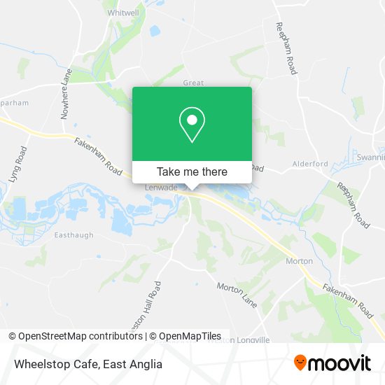 Wheelstop Cafe map