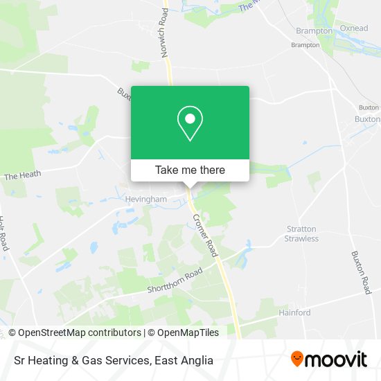 Sr Heating & Gas Services map