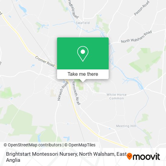 Brightstart Montessori Nursery, North Walsham map