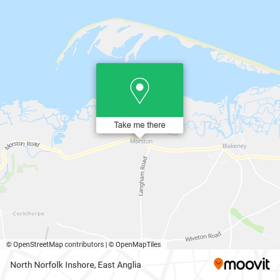 North Norfolk Inshore map