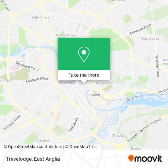 Travelodge map