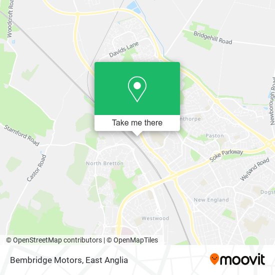 Bembridge Motors map