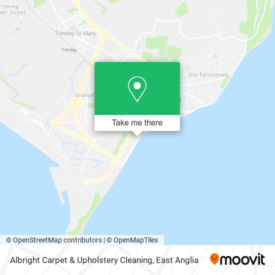 Albright Carpet & Upholstery Cleaning map