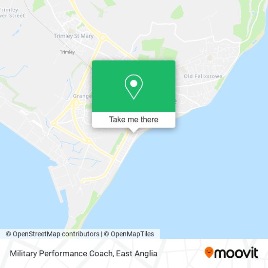 Military Performance Coach map