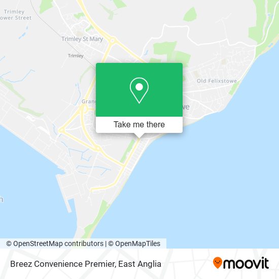 Breez Convenience Premier map