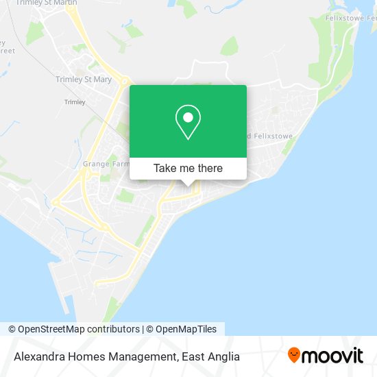 Alexandra Homes Management map