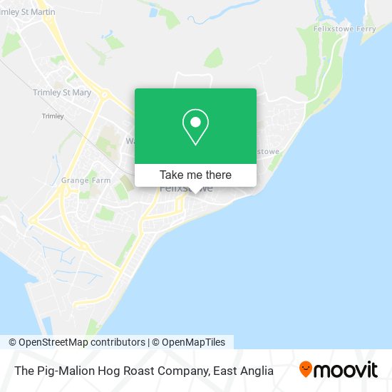 The Pig-Malion Hog Roast Company map