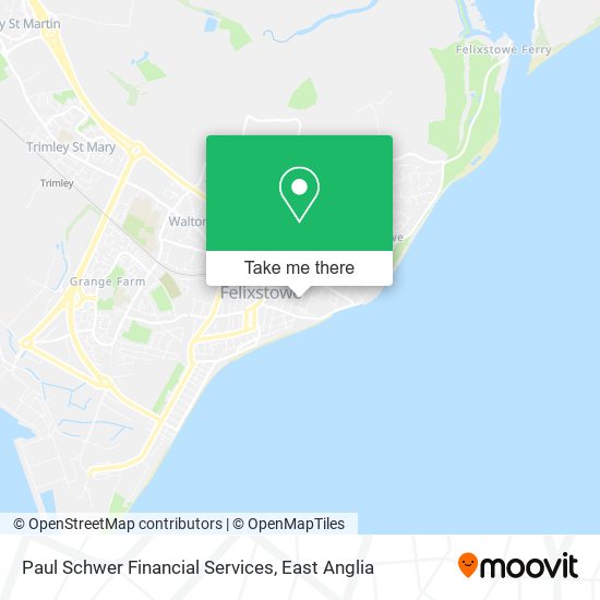 Paul Schwer Financial Services map