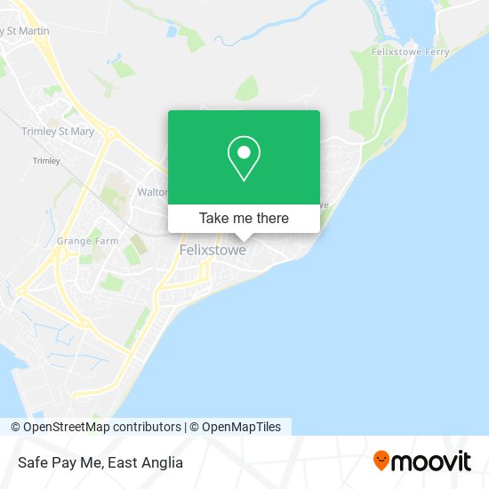 Safe Pay Me map