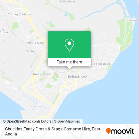 Chuckles Fancy Dress & Stage Costume Hire map