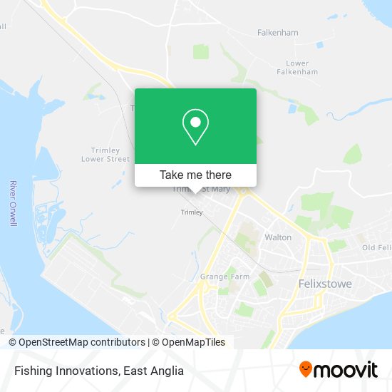 Fishing Innovations map