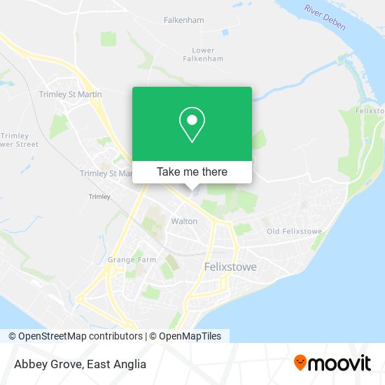 Abbey Grove map