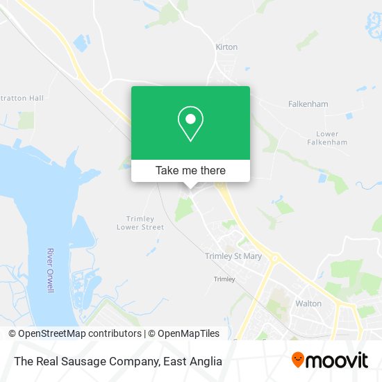 The Real Sausage Company map