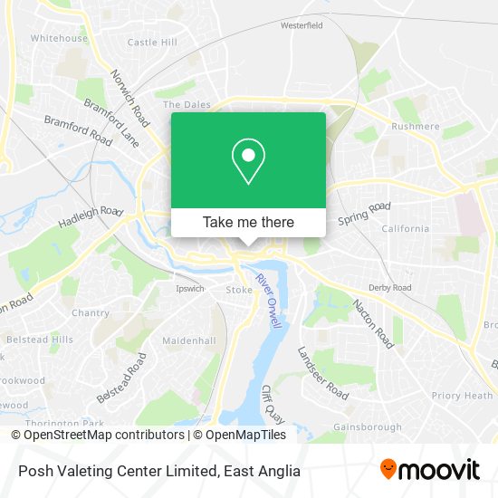 Posh Valeting Center Limited map