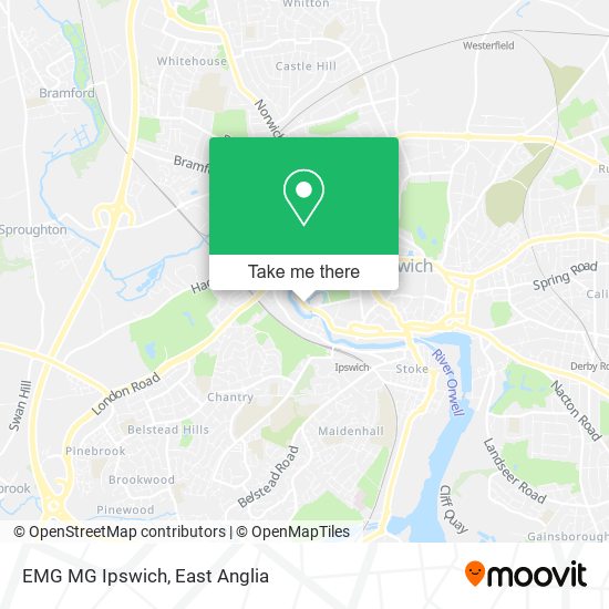 EMG MG Ipswich map