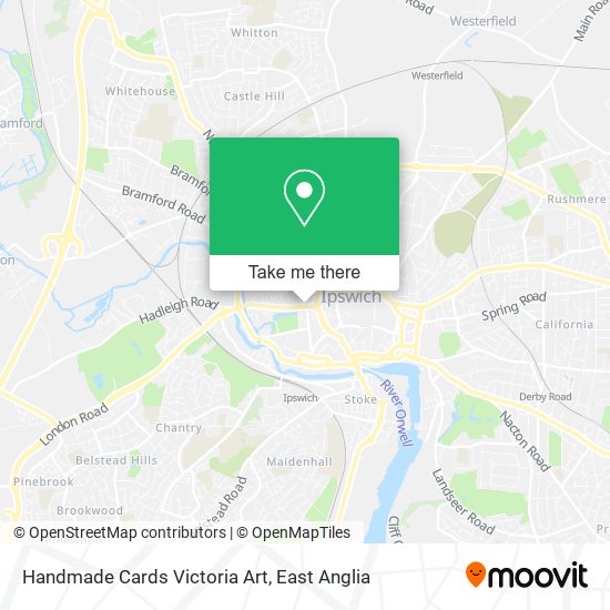 Handmade Cards Victoria Art map