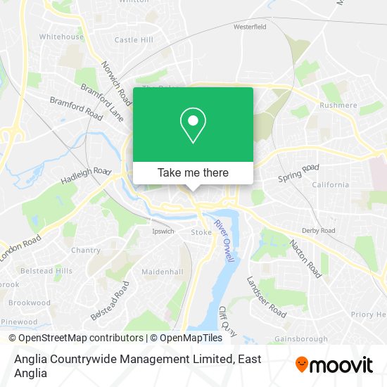 Anglia Countrywide Management Limited map